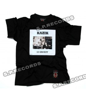 Koszulka KAZIK - 12 Groszy czarna