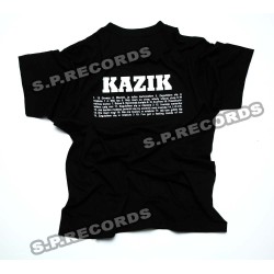 Koszulka KAZIK - 12 Groszy czarna