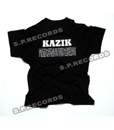 Koszulka KAZIK - 12 Groszy czarna