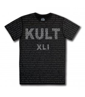 Koszulka KULT - XLI tytuły czarna [PREMIUM] (PREORDER)