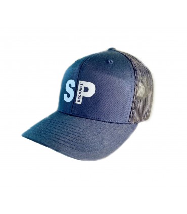Czapka z daszkiem Trucker SP RECORDS granatowa