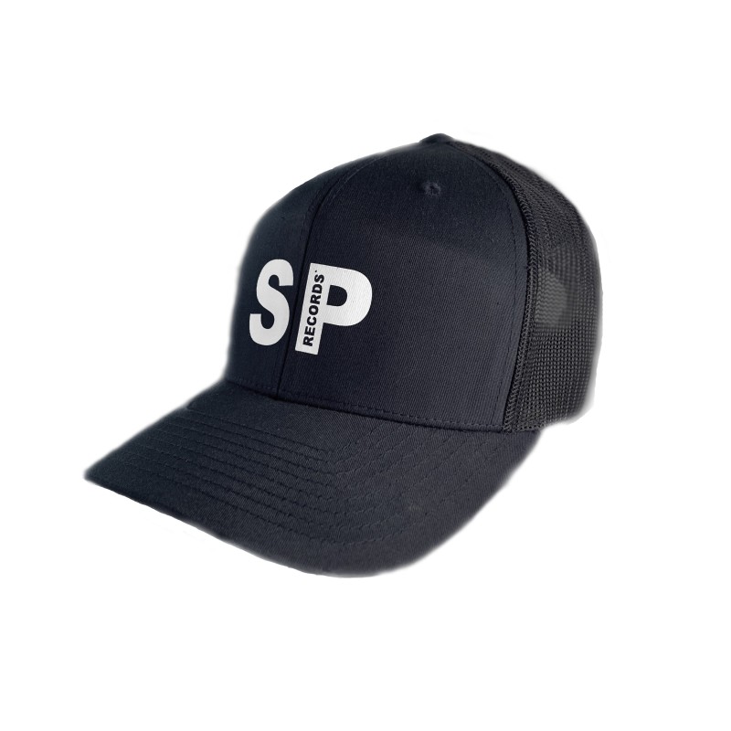 Czapka z daszkiem Trucker SP RECORDS czarna