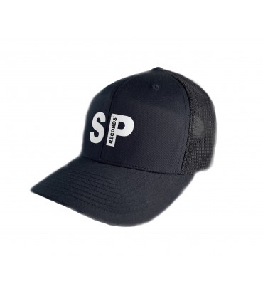Czapka z daszkiem Trucker SP RECORDS czarna