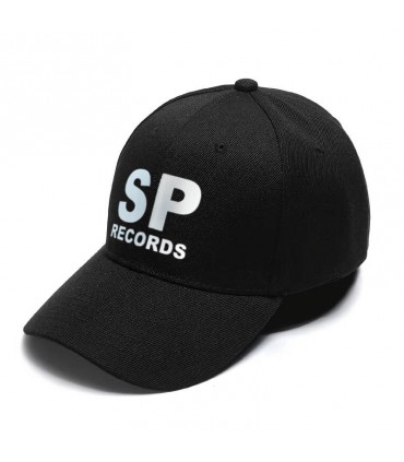 Czapka z daszkiem full cap SP RECORDS czarna