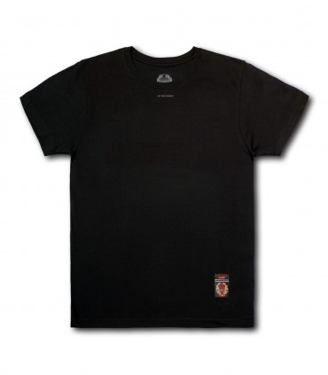 Koszulka SP RECORDS center czarna [PREMIUM]