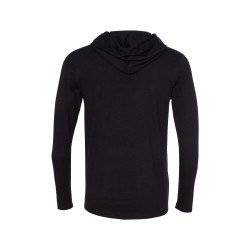 Longsleeve z kapturem KULT - MADE IN POLAND czarny
