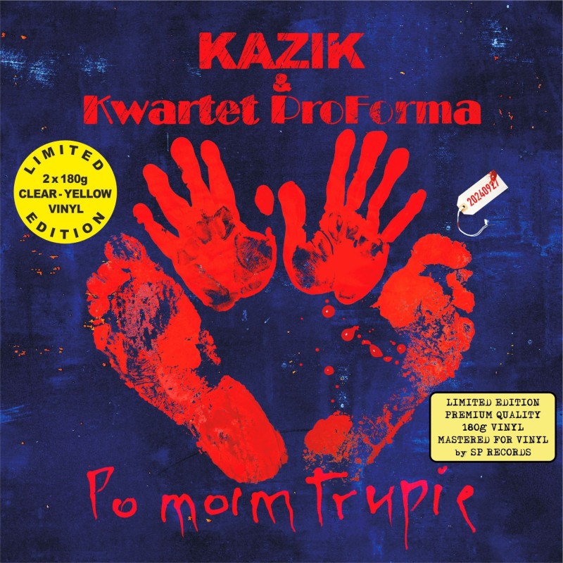KAZIK & KWARTET PROFORMA - PO MOIM TRUPIE [2LP] LIM. ED. CLEAR YELLOW VINYL (PREORDER Z AUTOGRAFAMI DO DNIA: 12.07.2024)