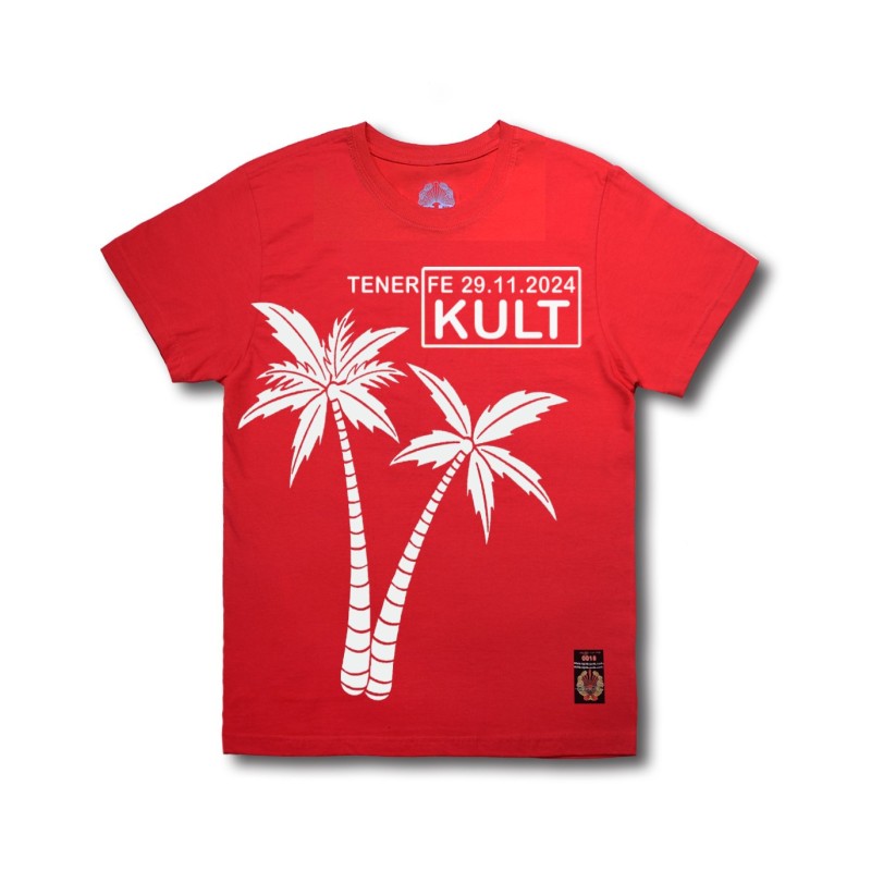 Koszulka KULT - TENERIFE czerwona