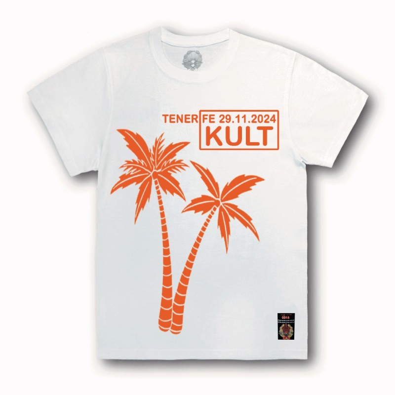 Koszulka KULT - TENERIFE biała [LETNIA PREMIUM]