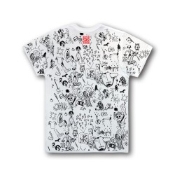 Damska Koszulka KNŻ - Na żywo ale w studio [FULL PRINT]