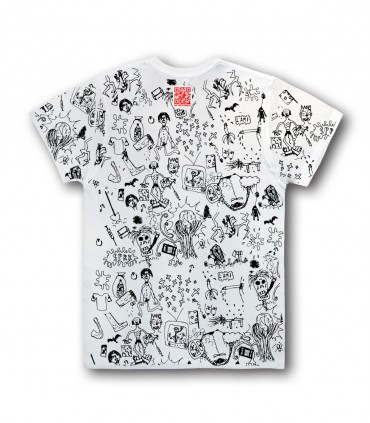 Damska Koszulka KNŻ - Na żywo ale w studio [FULL PRINT] (PREORDER)