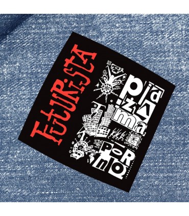 Naszywka żakardowa Pidżama Porno - Futurista