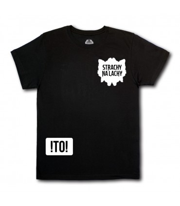 Koszulka Strachy na Lachy - !TO! v2 czarna
