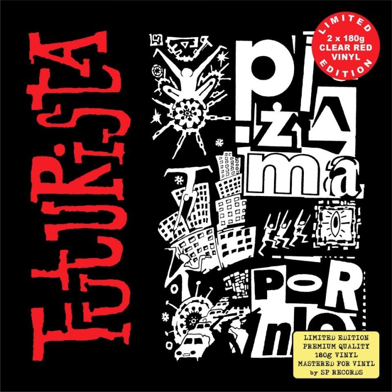 Pidżama Porno - Futurista [2LP] lim. ed. Clear-Red Vinyl (PREORDER do dnia: 05.05.2025)
