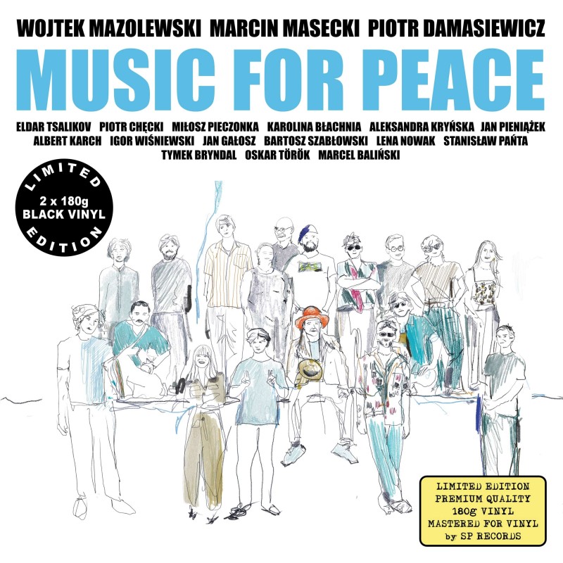 MUSIC FOR PEACE - MUSIC FOR PEACE [2LP] lim. ed. Black Vinyl (PREORDER do dnia: 23.06.2025)
