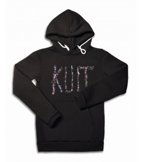 Bluza KULT - Tenerife z kapturem czarna