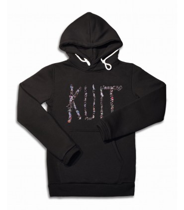 Bluza KULT - Tenerife z kapturem czarna (PREORDER)