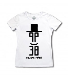 Damska Koszulka urodzinowa Pidżama Porno - 38 VER. 1 biała (PREORDER)