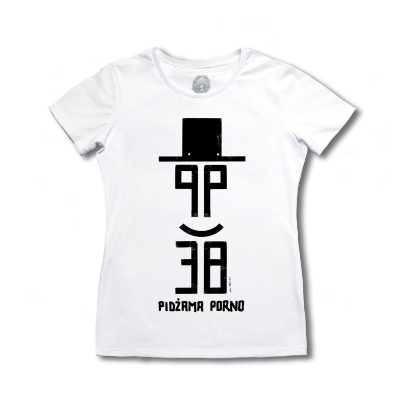 Damska Koszulka urodzinowa Pidżama Porno - 38 VER. 1 biała