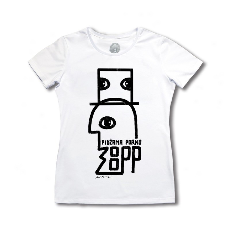 Damska Koszulka urodzinowa Pidżama Porno - 38 VER. 2 biała