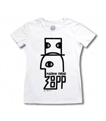 Damska Koszulka urodzinowa Pidżama Porno - 38 VER. 2 biała