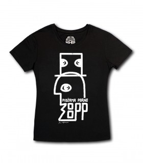 Damska Koszulka urodzinowa Pidżama Porno - 38 VER. 2 czarna (PREORDER)