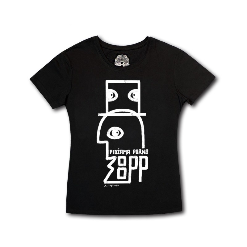 Damska Koszulka urodzinowa Pidżama Porno - 38 VER. 2 czarna