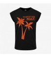 Koszulka BEZ RĘKAWÓW KULT - TENERIFE czarna [LETNIA PREMIUM] (PREORDER)