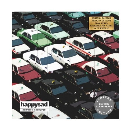 kopia Happysad - Podróże z i pod prąd [2LP] LIM. ED. CLEAR BLACK