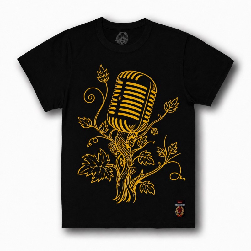 Koszulka Strachy na Lachy - Akustycznie czarna (PREORDER)
