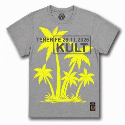 Koszulka KULT - TENERIFE 2026 szara [LETNIA PREMIUM] (PREORDER)