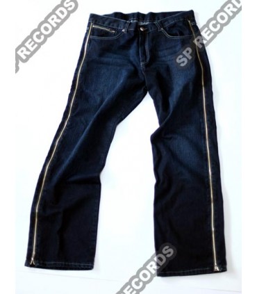 Spodnie Jeansowe SP długie ciemne