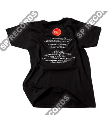 Damska koszulka KULT - Prosto czarna