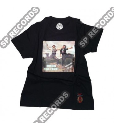 Koszulka Bracia Figo Fagot - Eleganckie chłopaki czarna