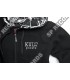 Bluza Kult - Prosto rozpinana z kapturem Czarna Bluza Kult - Prosto rozpinana z kapturem Czarna