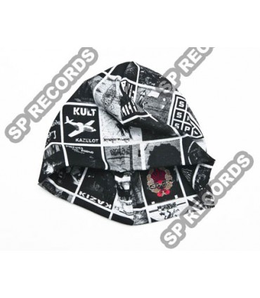 Czapka 20 lat S.P. RECORDS biała