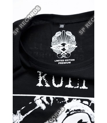 Damska koszulka łódeczka Kult - Piloci czarna