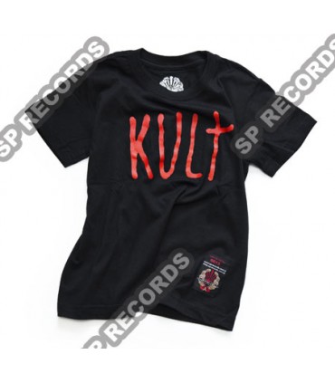Dziecięca Koszulka KULT - Kult JUNIOR czarna