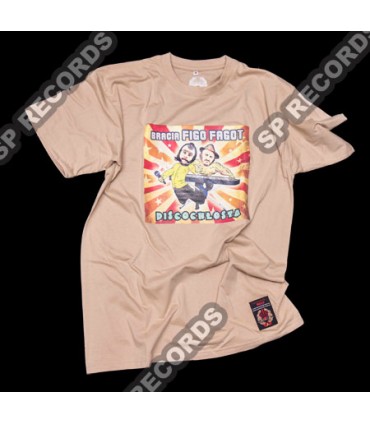 Koszulka Bracia Figo Fagot - Discochłosta Beżowa