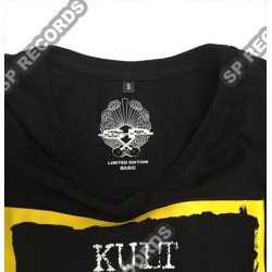 Damska koszulka Kult - Kaseta Czarna