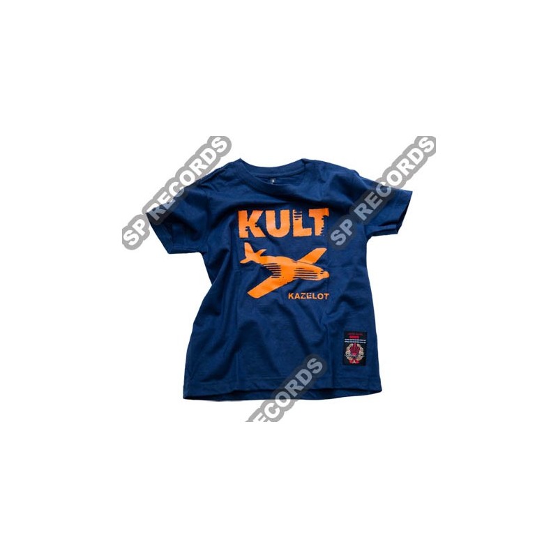 Dziecięca Koszulka KULT - Kazelot JUNIOR granatowa