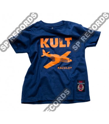 Dziecięca Koszulka KULT - Kazelot JUNIOR granatowa