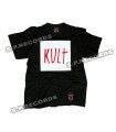 Koszulka KULT - Kult czarna z aplą